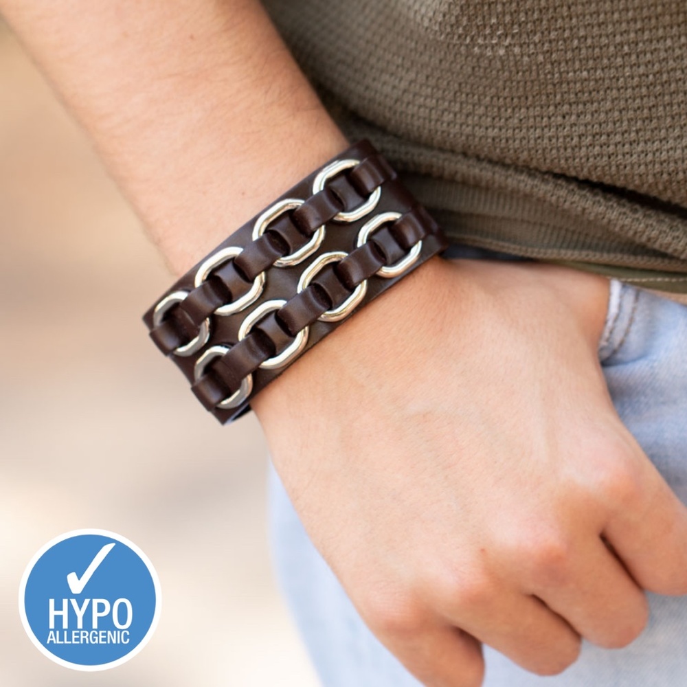 Brown Leather Bracelet